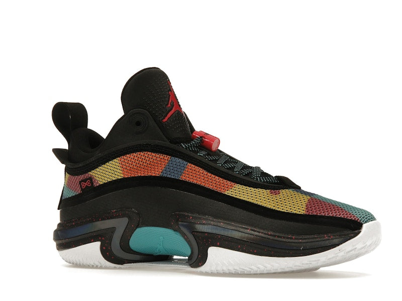 Jordan 36 Low Black Multi-Color