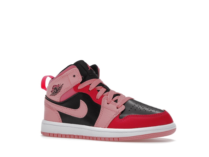 Jordan 1 Mid Coral Chalk (PS)