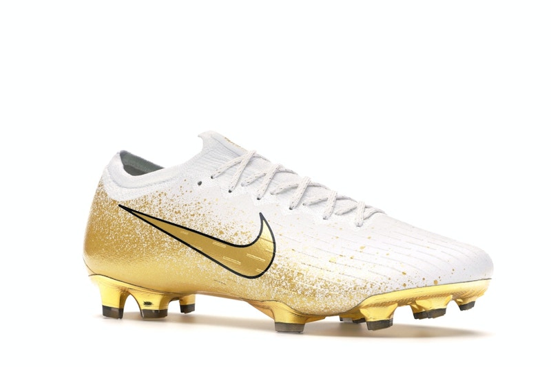 Nike Vapor 12 Elite SE FG White Metallic Gold
