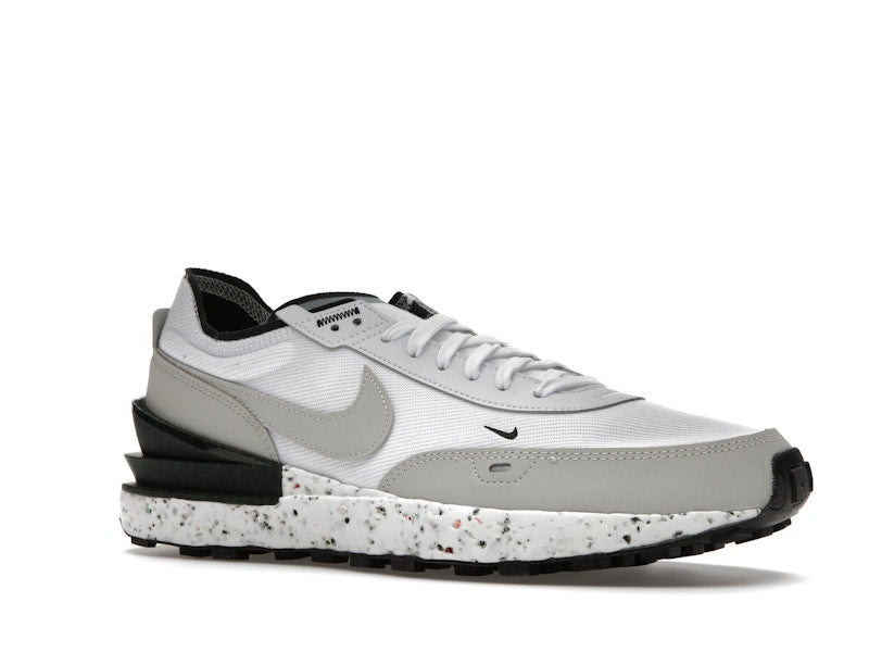 Nike Waffle One Crater White Grey Black