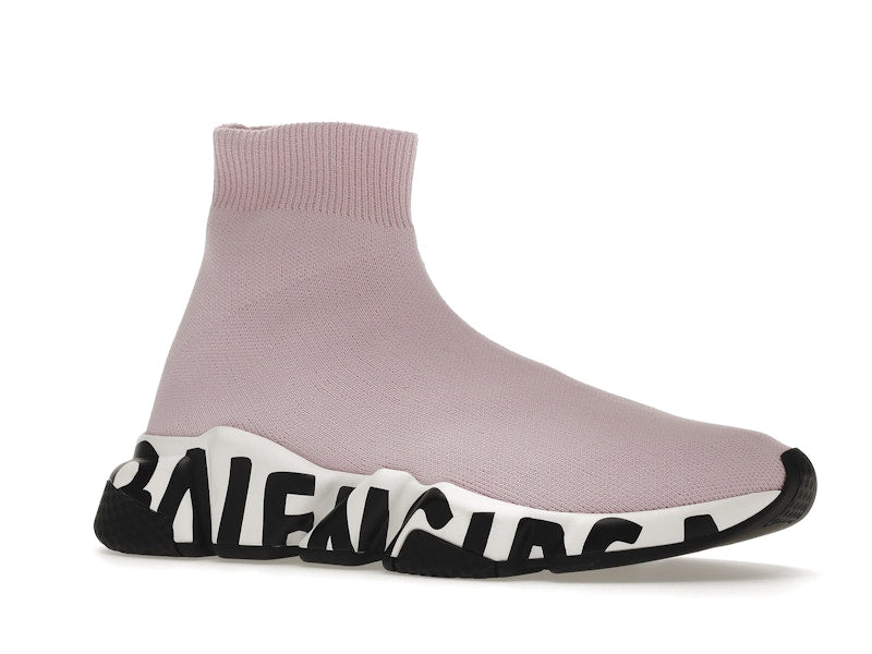 Balenciaga Speed Graffiti Pink Black (Women's)