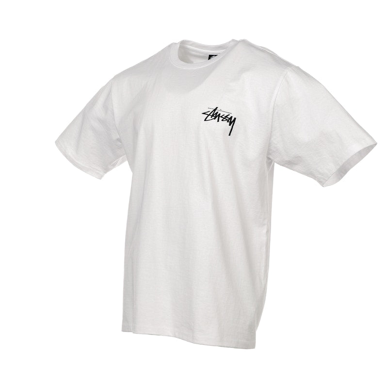 Stussy Fuzzy Dice Tee White