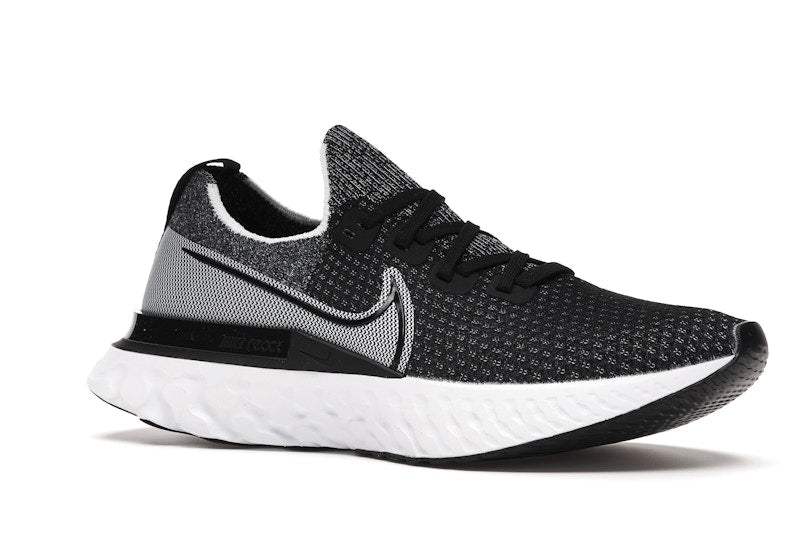 Nike React Infinity Run Flyknit Black White