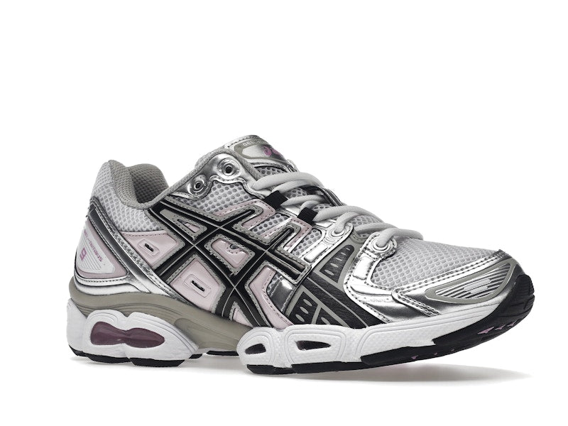ASICS Gel-Nimbus 9 White Black Light Pink (Women's)