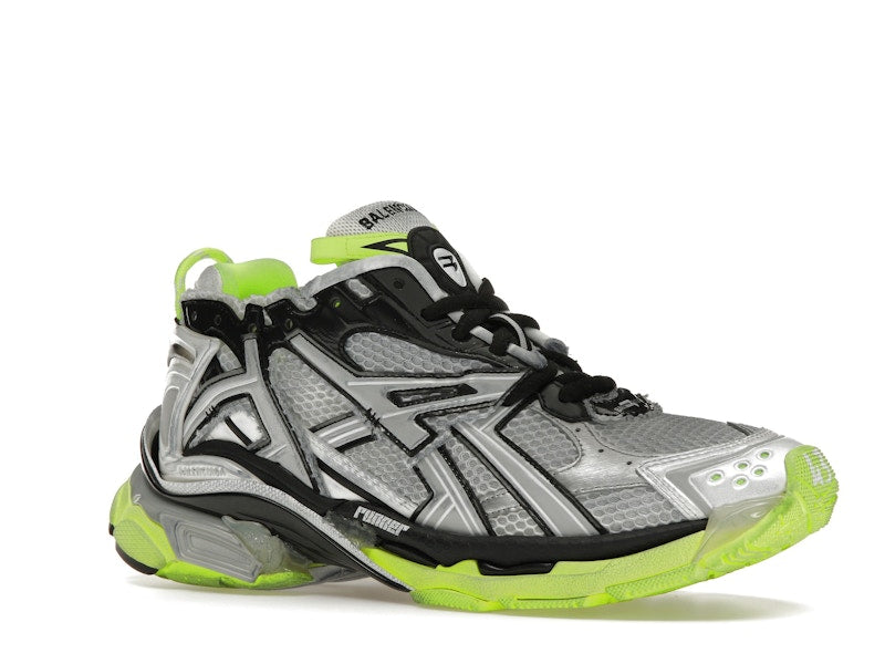 Balenciaga Runner White Neon Yellow