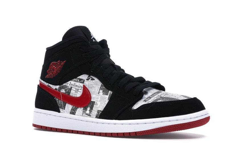 Jordan 1 Mid Newspaper Air Times