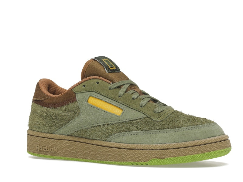 Reebok Club C National Geographic Washed Green