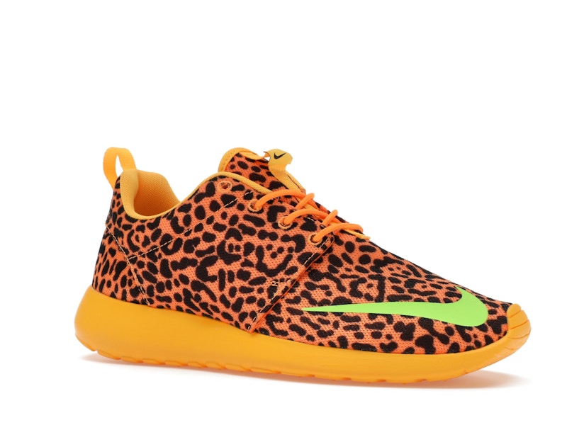 Nike Roshe Run Orange Leopard