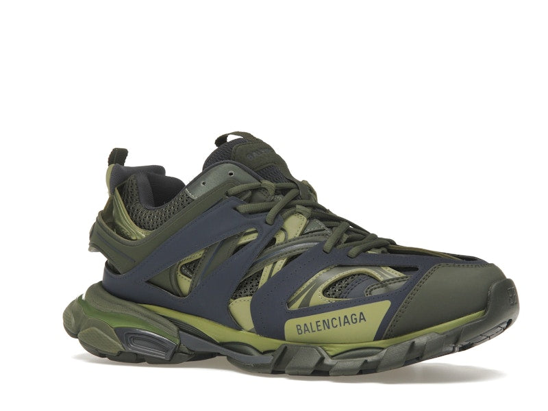 Balenciaga Track Green Navy Yellow