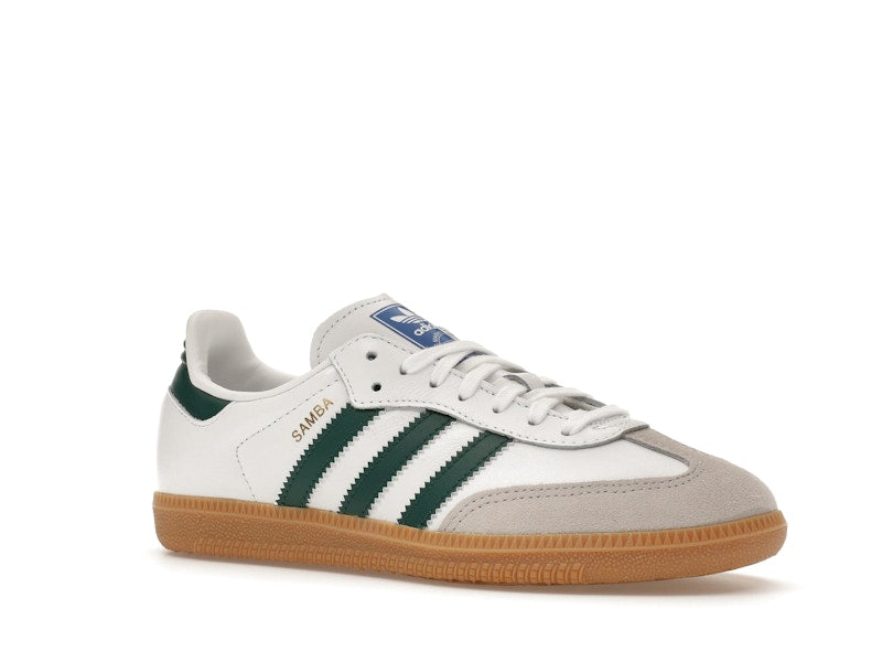 adidas Samba OG White Collegiate Green Gum (Kids)