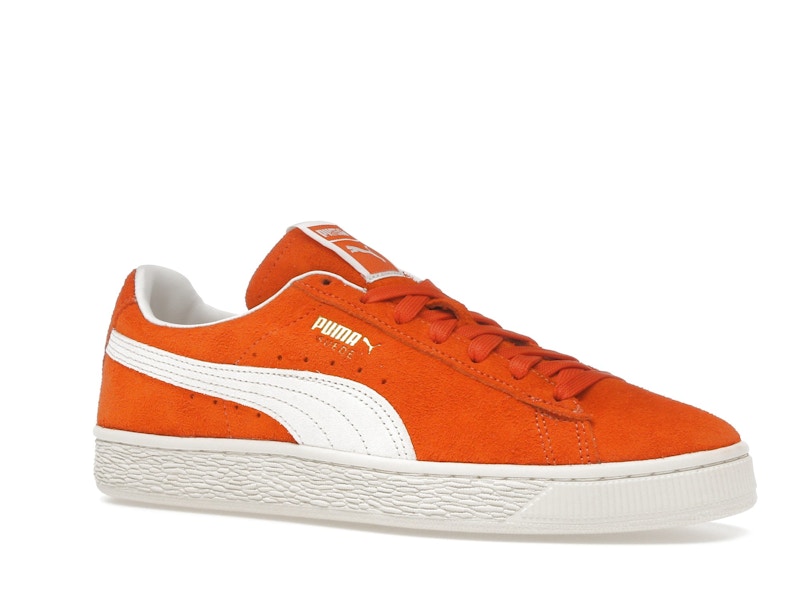 Puma Suede Charles F. Stead Orange Glo White