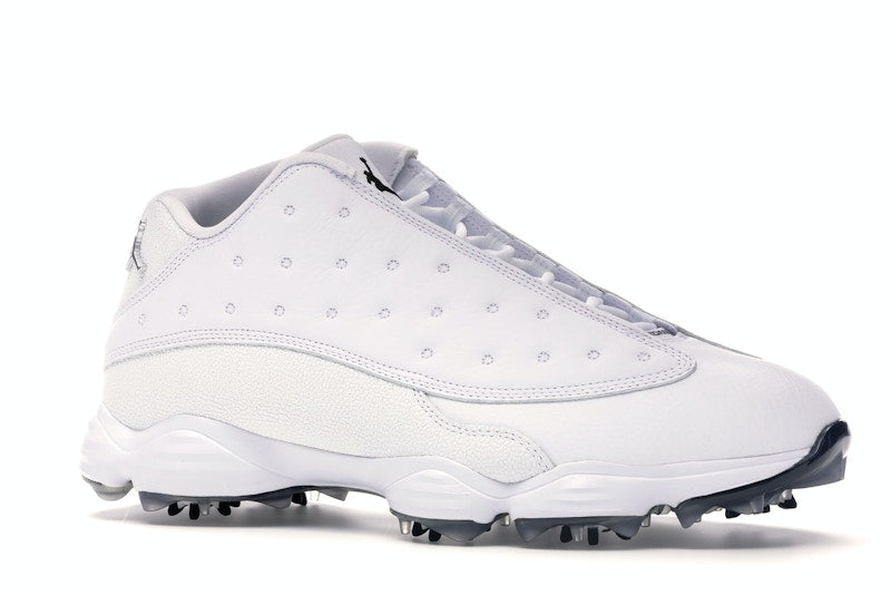 Jordan 13 Retro Golf Cleat White Black