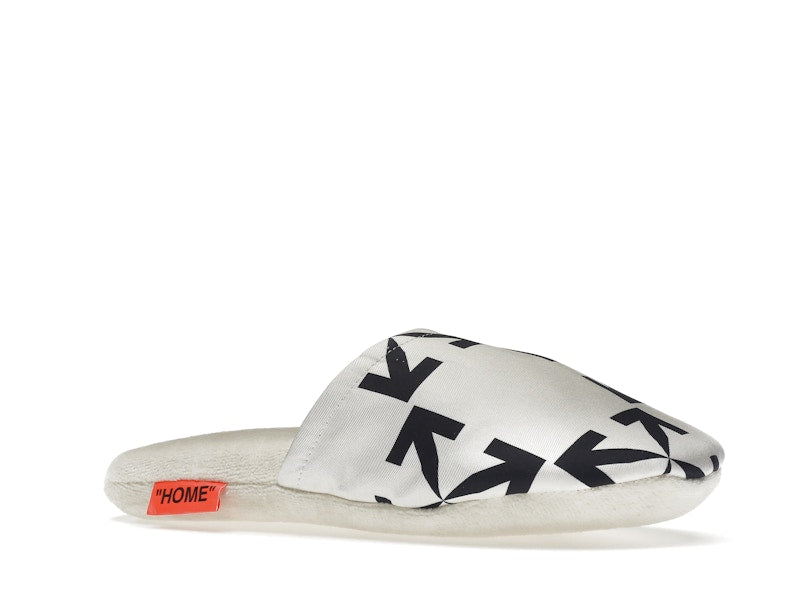 OFF-WHITE Arrow Pattern Slippers White/Black