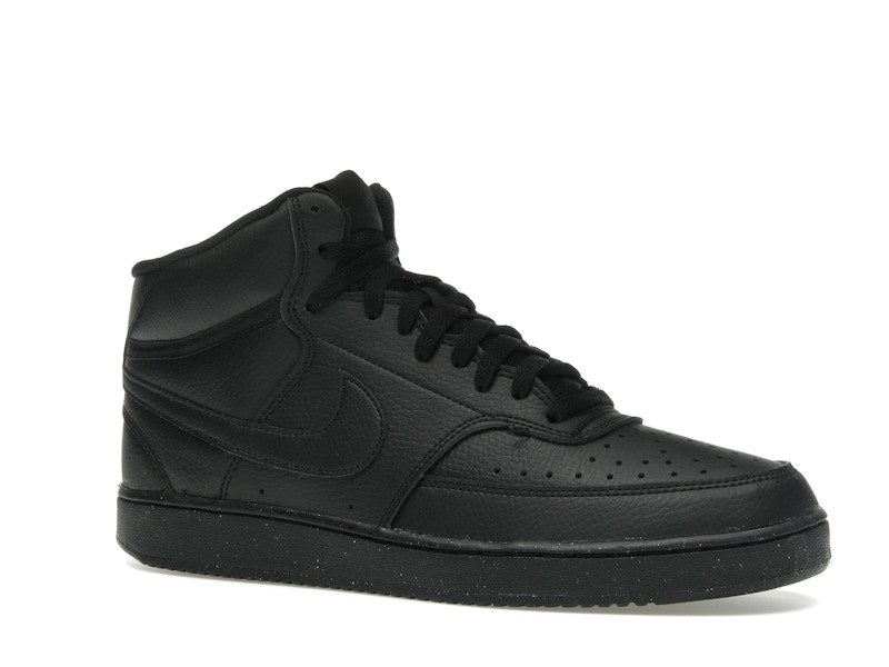 Nike Court Vision Mid Next Nature Triple Black