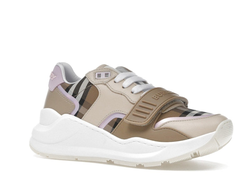 Burberry Ramsey Vintage Check Sneaker Beige Taupe Brown (Women's)