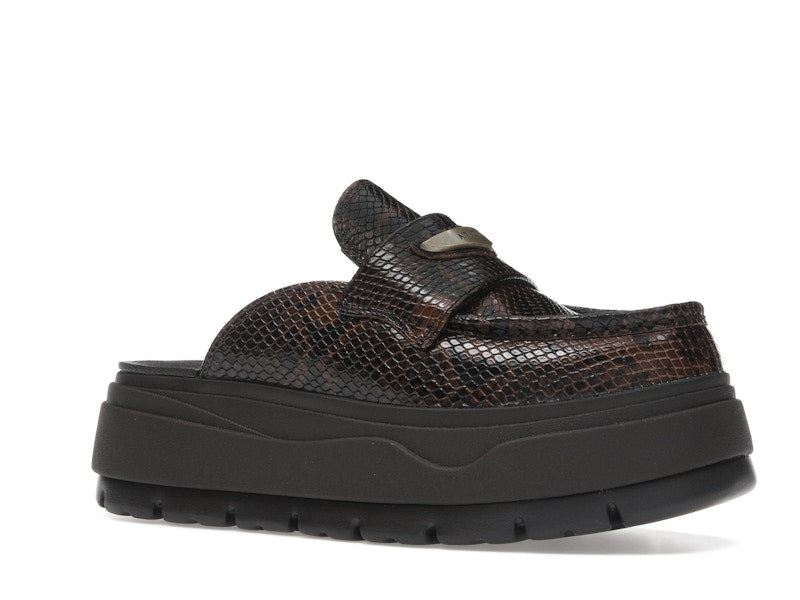 Jordan Mule Croc Velvet Brown (Women's)
