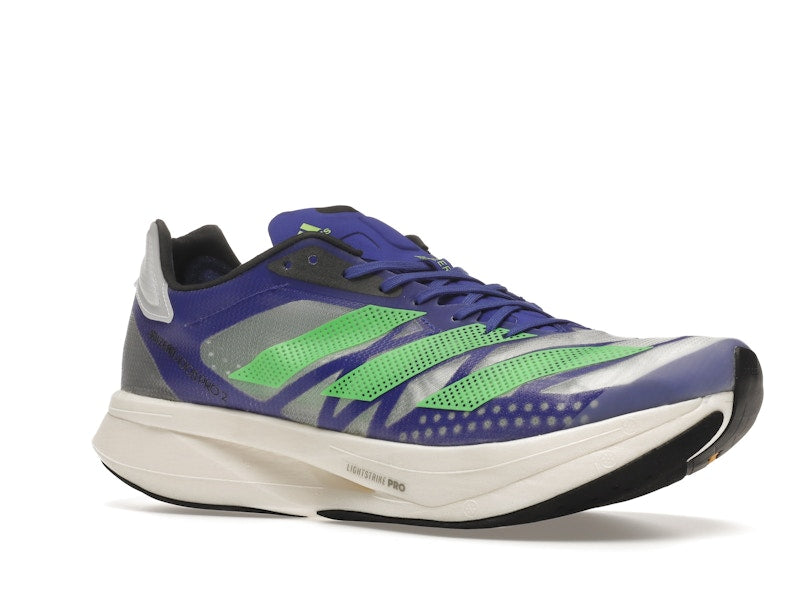 adidas Adizero Adios Pro 2 Sonic Ink Screaming Green