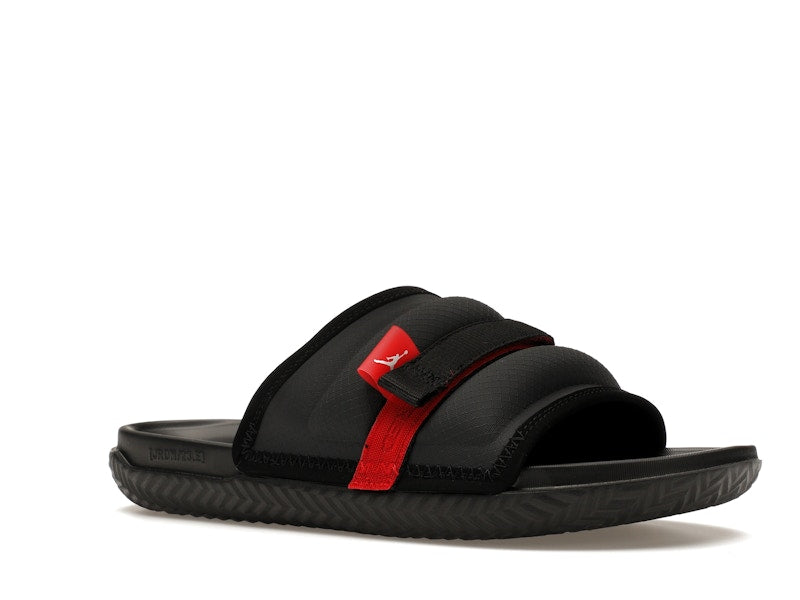 Jordan Super Play Slide Black University Red