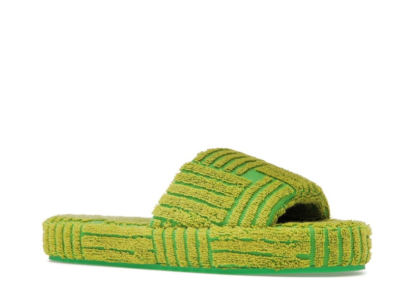 Bottega Veneta Resort Geometric Sandal Parakeet Kiwi