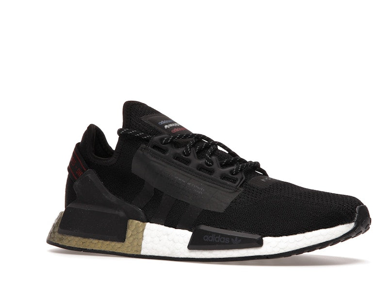 adidas NMD V2 Core Black Gold Metallic