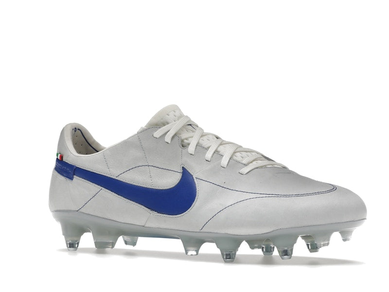 Nike Tiempo Legend 9 Elite MI SG-Pro Anti-Clog Traction Montebelluna Leather White Game Royal