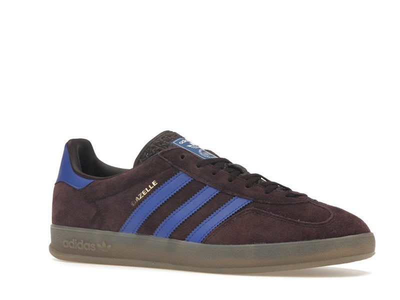 adidas Gazelle Indoor Shadow Maroon Semi Lucid Blue