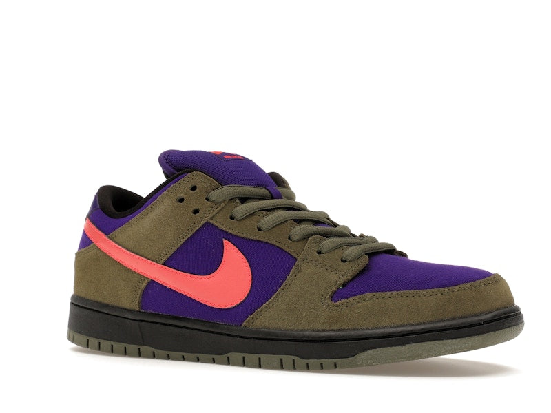 Nike SB Dunk Low Olive Atomic Red