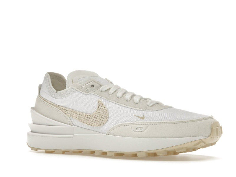 Nike Waffle One Woven Swoosh Fossil (Women's)