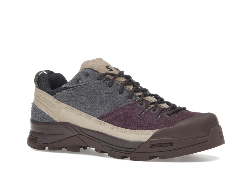 Salomon X-ALP Suede Plum Perfect Nine Iron