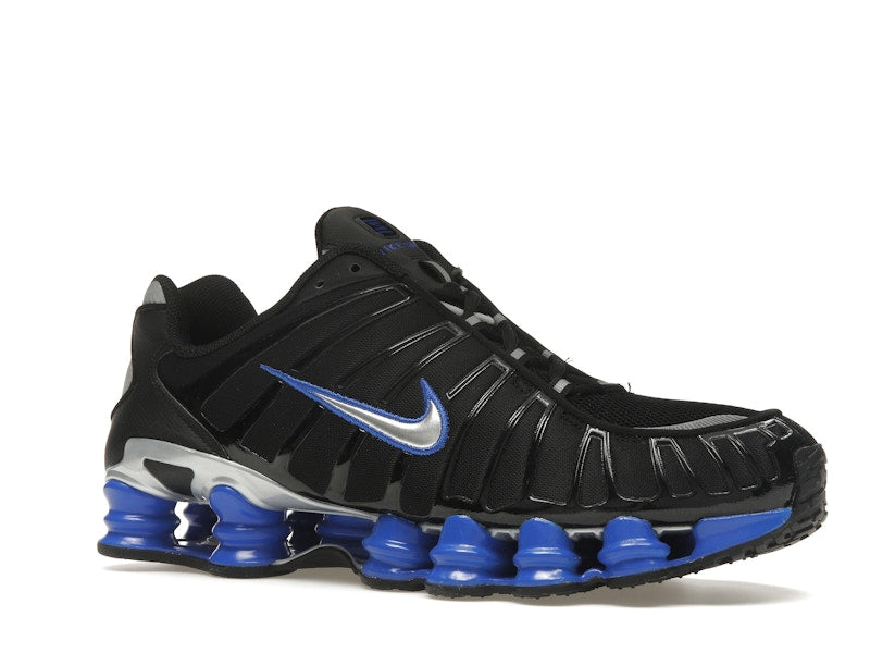 Nike Shox TL Black Racer Blue Metallic Silver