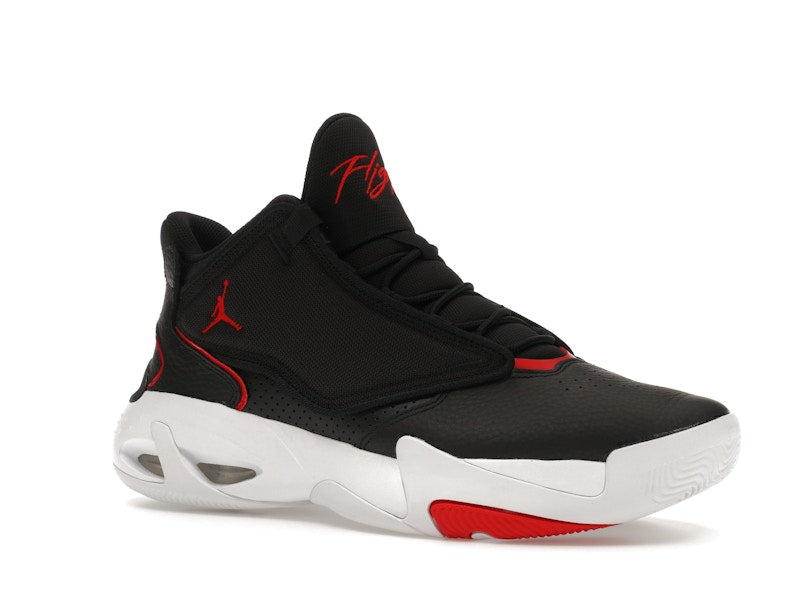 Jordan Max Aura 4 Black University Red