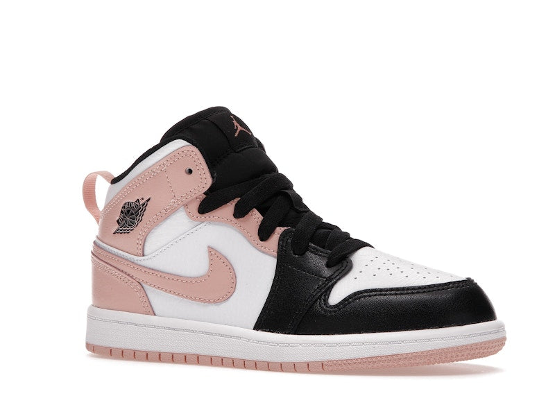 Jordan 1 Mid Arctic Orange Black Toe (PS)