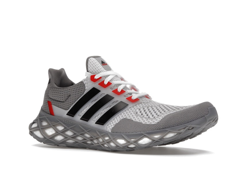 adidas Ultra Boost Web DNA Grey Vivid Red