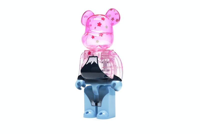 Bearbrick Inverted Mt. Fuji 400% Pink/Blue