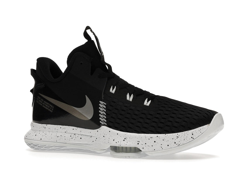 Nike LeBron Witness 5 Black Metallic Silver