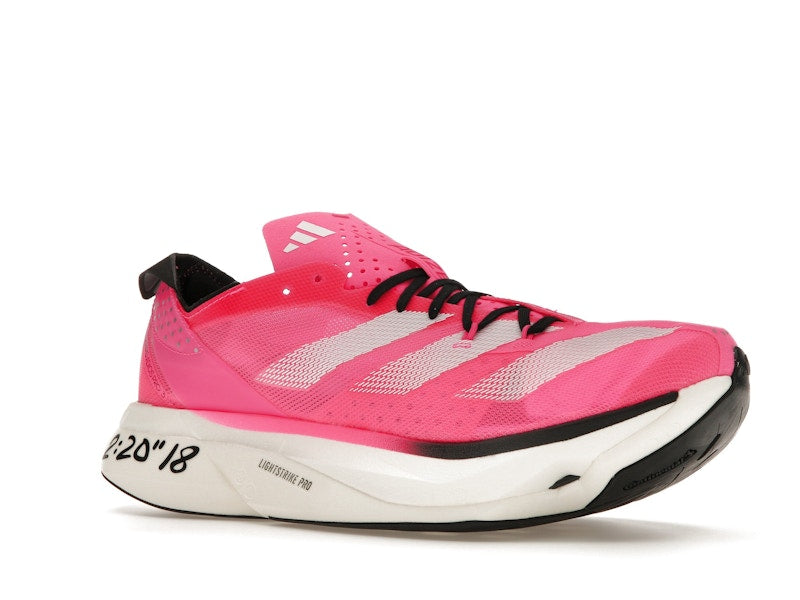 adidas Adizero Adios Pro 3 Lucid Pink Cloud White