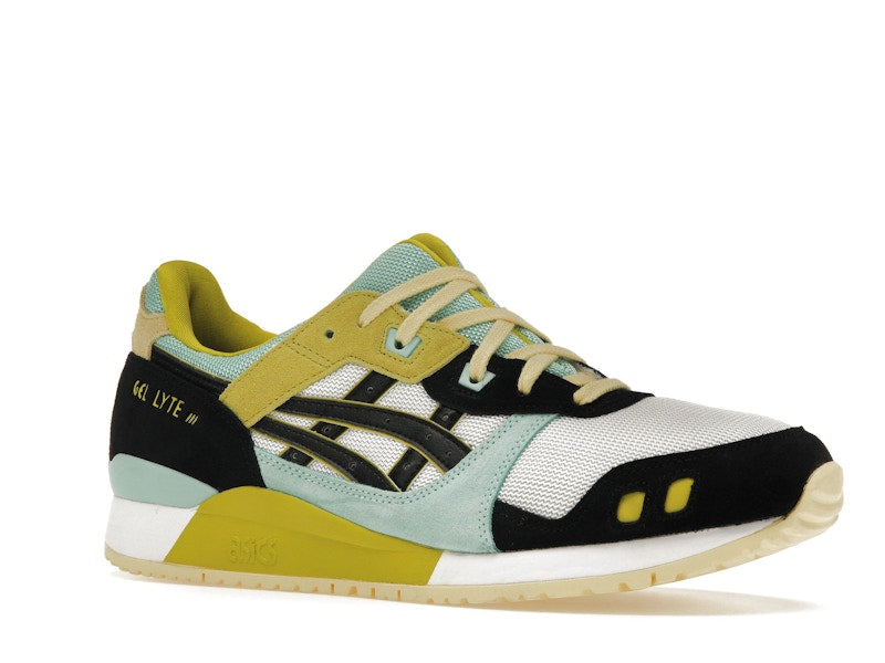 ASICS Gel-Lyte III OG White Black Moss Green Blue