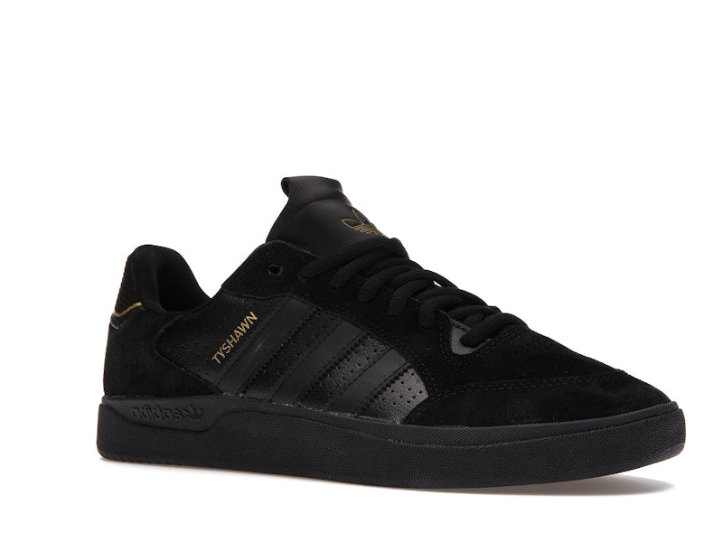 adidas Tyshawn Low Black Gold Metallic