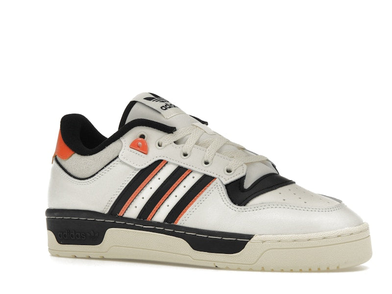 adidas Rivalry 86 Low White Black Semi Impact Orange