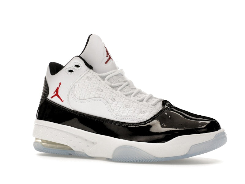 Jordan Max Aura 2 White Black Gym Red