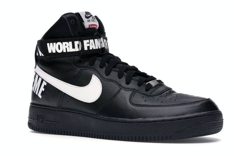 Nike Air Force 1 High Supreme World Famous Black