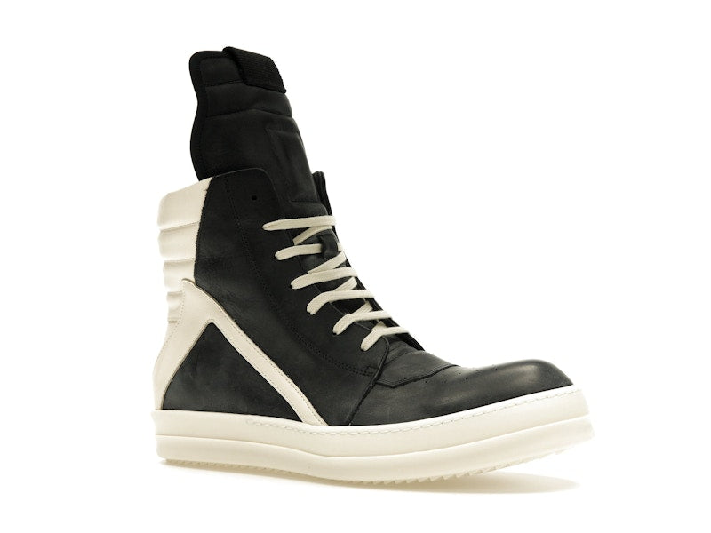 Rick Owens Lido Geobasket Black Milk