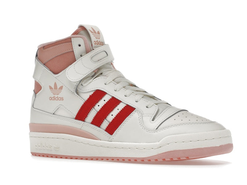 adidas Forum 84 Hi Off White Pink Red