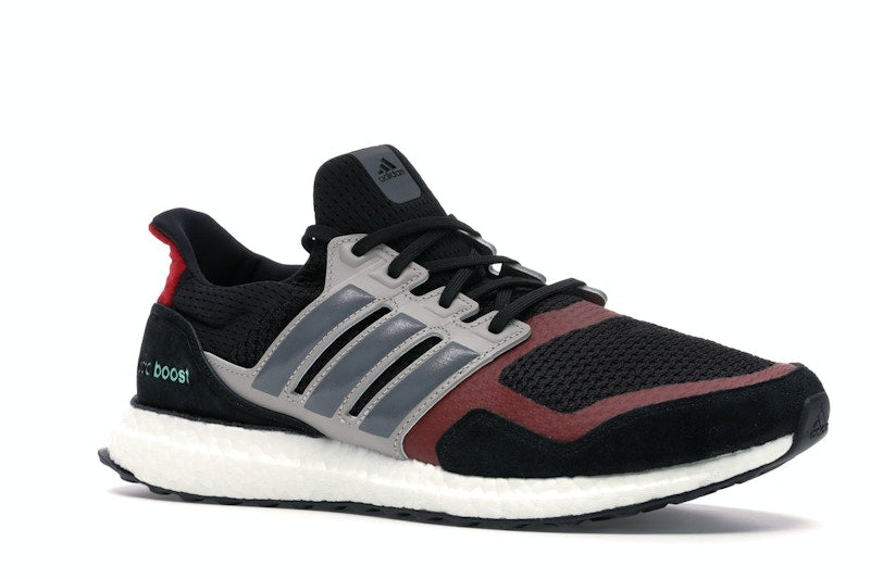 adidas Ultra Boost S&L Black Grey Power Red