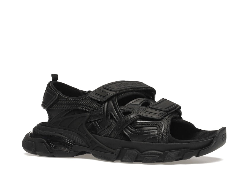 Balenciaga Track Sandal Black