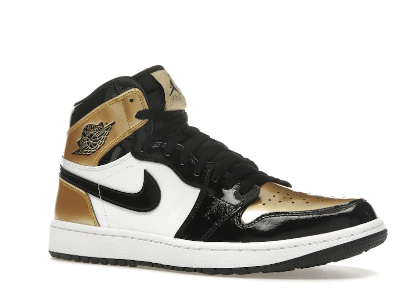 Jordan 1 Retro High Golf Patent Gold Toe