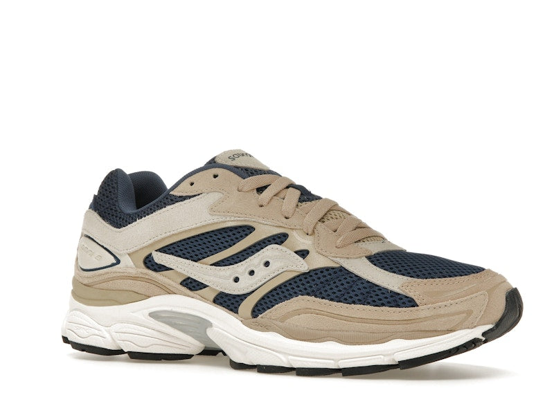 Saucony ProGrid Omni 9 Premium Beige Navy Blue