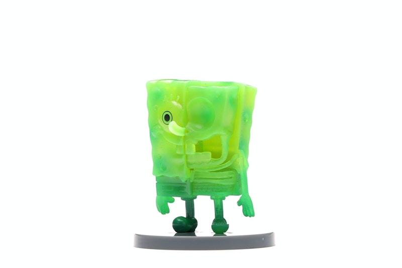 Jason Freeny x Nickelodeon Spongebob Hidden Dissectibles Spongebob Chase Figure Green