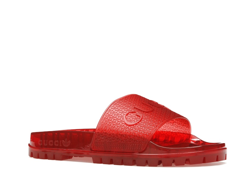 adidas x Gucci Adilette Slide Red
