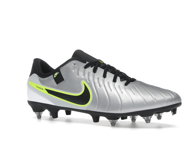 Nike Tiempo Legend 10 Academy SG-Pro AC Metallic Silver Volt Black